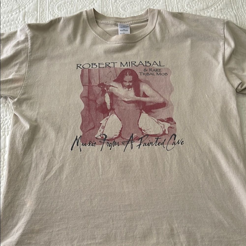 Native American Robert Mirabal t-shirt, like new XL